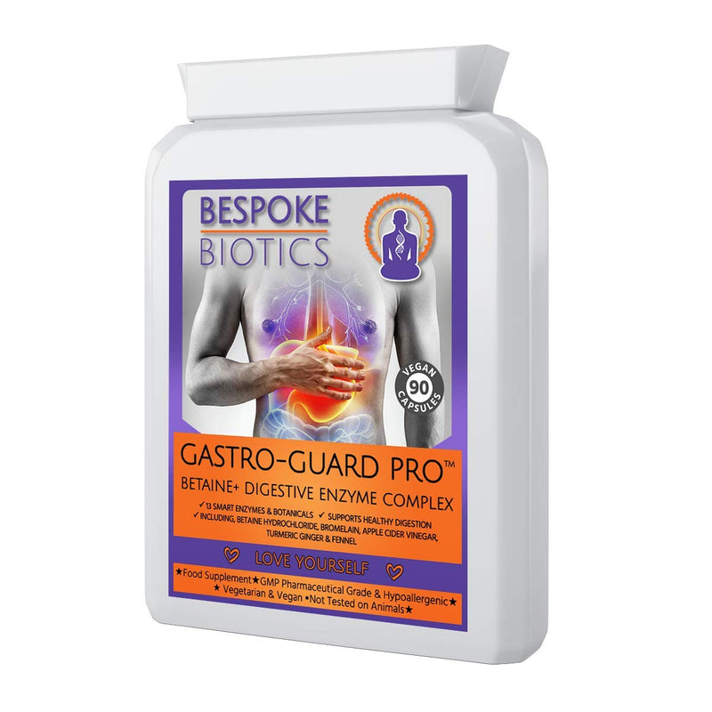Digestive Enzymes| Bloating, Bowel & Digestion| Leaky Gut| Sp Offer| Betaine+ | 90 Caps | Vegan | Betaine HCL | Great Keto | Bromelaine | Papaine | Mint | Turmeric| Ginger| Cider| UK - BeesActive Australia