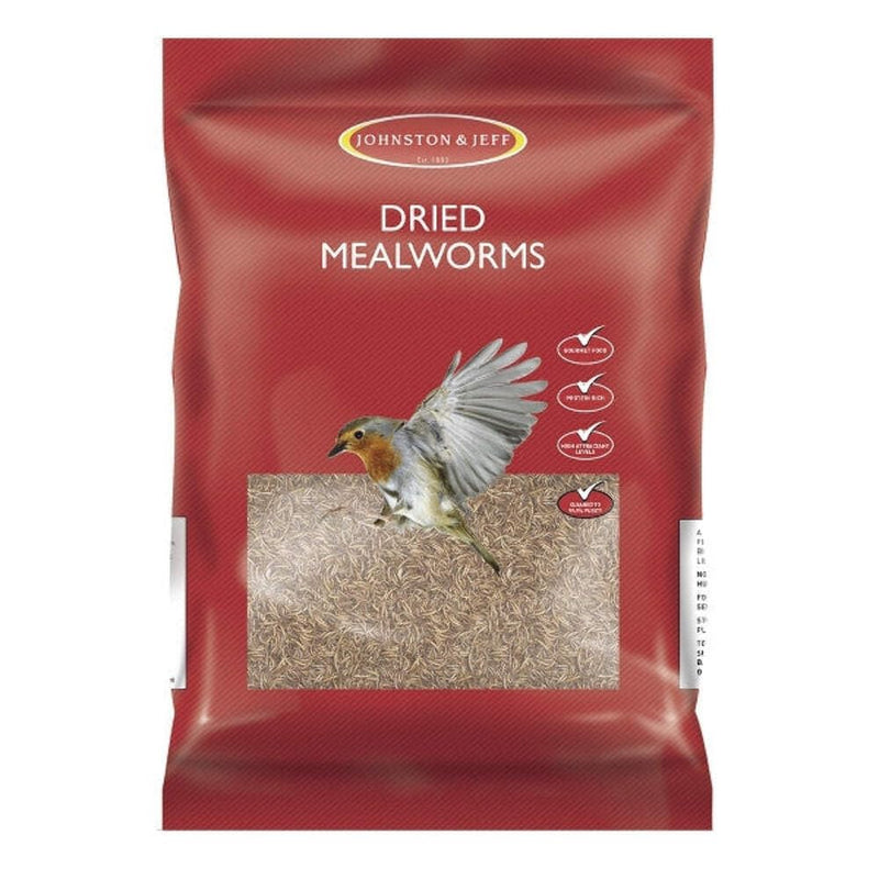 Johnston & Jeff Dried Mealworms 500g