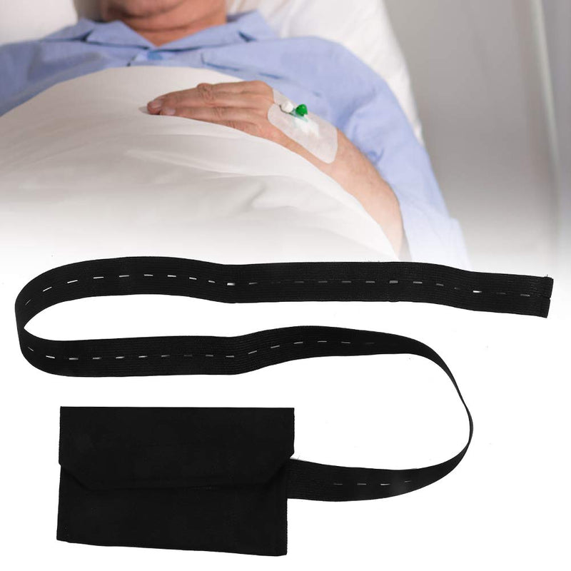 Peritoneal dialysis belt, adjustable peritoneal tube protection with adjustable button dialysis catheter fastener(Nero) Nero - BeesActive Australia