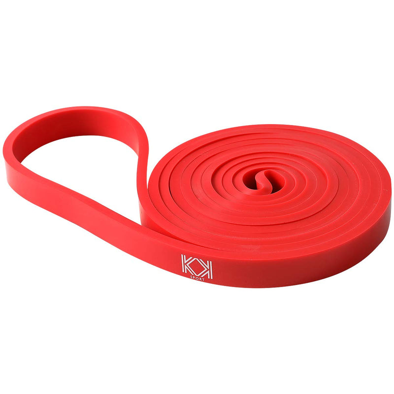 KK Resistance Bands, Pull Up Resistance Bands for men and women, fitness exercise bands, Pull up and stretch resistance Workout Bands in a variety of strengths. Suitable for home, gym, yoga, physical therapy. Red: 15 – 35 lbs - BeesActive Australia