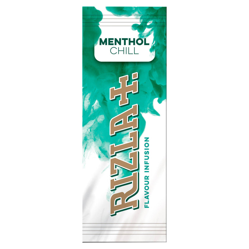 Rizla Flavour Infusions Menthol Chill Cards Box of 25 - BeesActive Australia