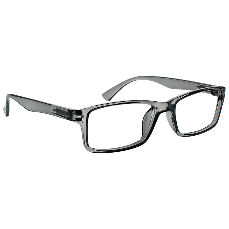 The Reading Glasses Company Grey Readers Designer Style Mens Womens R92-7 +1.50 +1.50 Magnification (Pack of 1) - BeesActive Australia