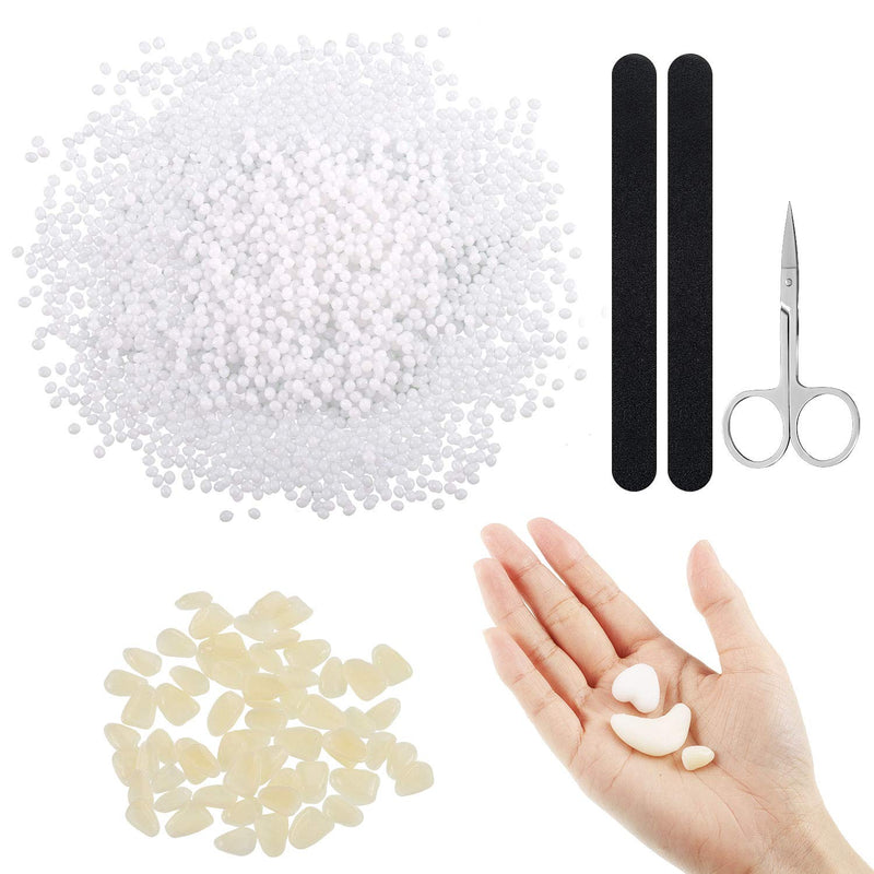 Temporary Tooth Replacement Thermal Adhesive Fitting Beads for Fake Teeth for Snap On Instant and Denture Adhesive Fake Teeth Cosmetic Braces Veneer - BeesActive Australia