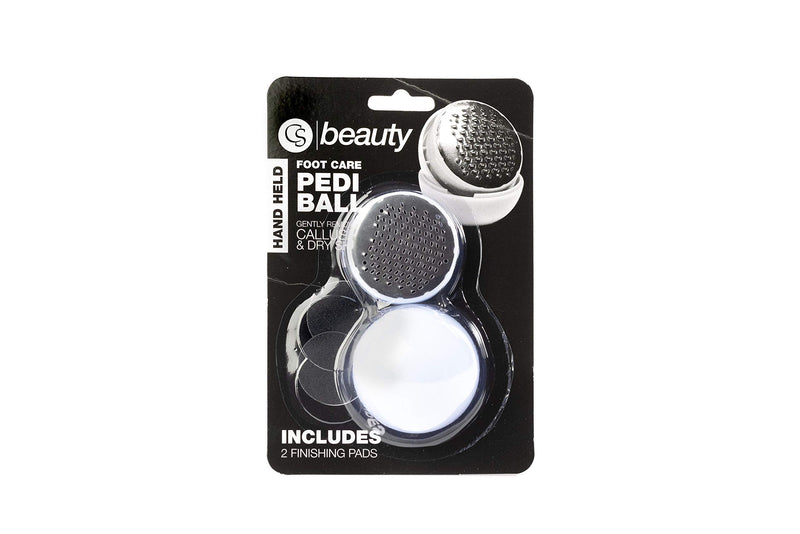 CS Beauty Pedi Ball ~ Foot File - Hard Skin Remover ~ Callus Dry Dead Skin Remover - Foot File with Finishing Pads - BeesActive Australia
