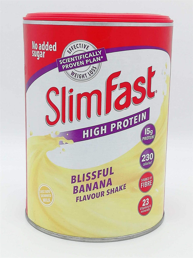 SlimFast High Protein Meal Replacement Shake Summer Banana 365g – Take Advantage of The Slim Fast Magic to Lose Weight, Feel Energised and in Control of Your Life - BeesActive Australia