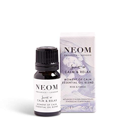 NEOM- Moment of Calm Essential Oil Blend, 10ml | Wild Rose & Neroli | Scent to Calm & Relax - BeesActive Australia