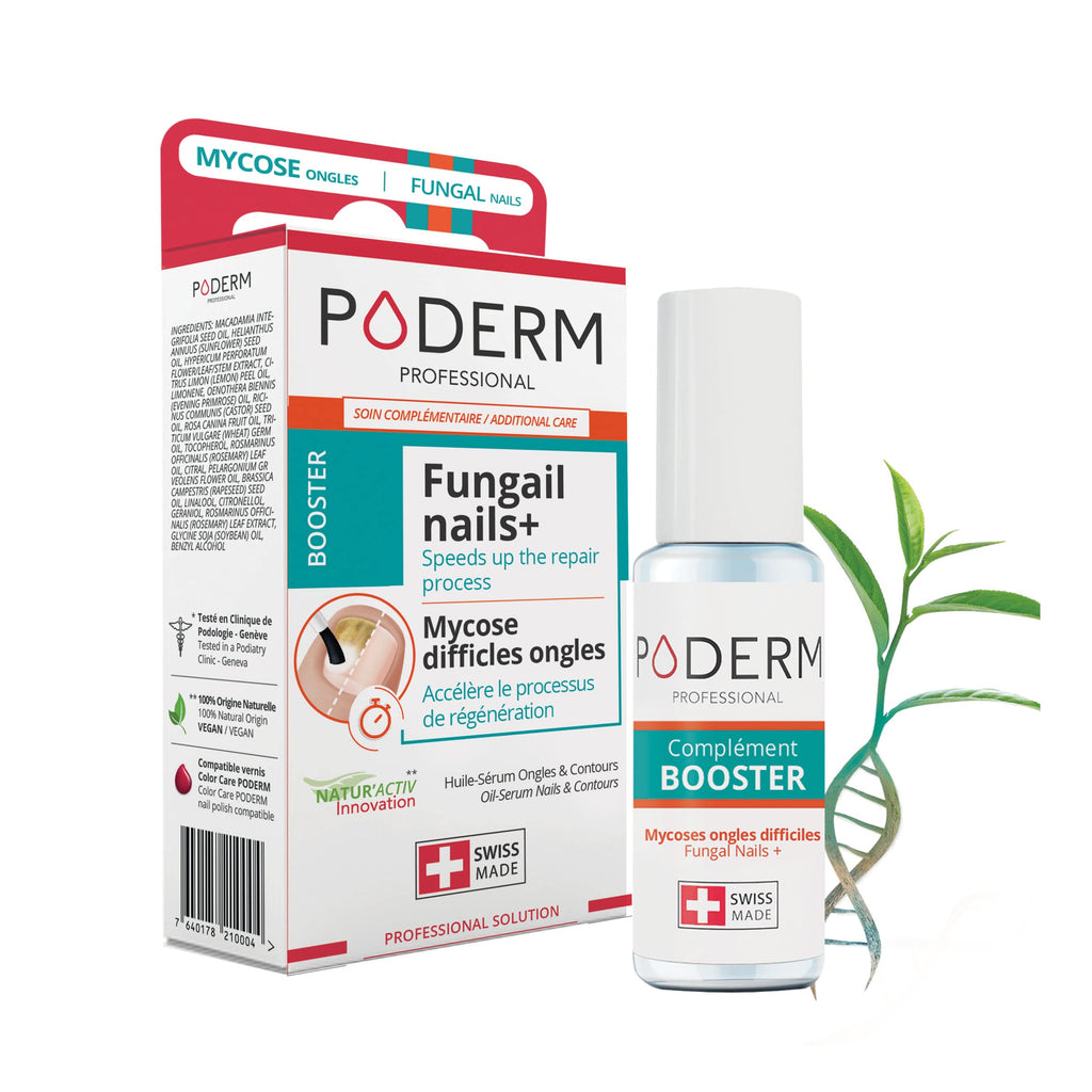 PODERM - FUNGAL NAIL TREATMENT BOOSTER – extra strong toenail fungus treatment – Fast results – Do not use alone – Swiss made - BeesActive Australia