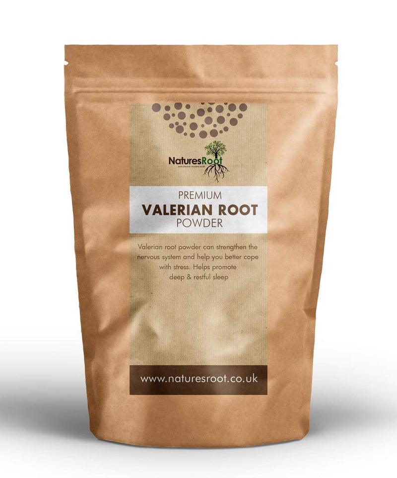 Nature�s Root Valerian Root Powder 500g - Valeriana Officinalis | 100% Natural Root Powder | Resealable Pack | Herbal Supplement - BeesActive Australia