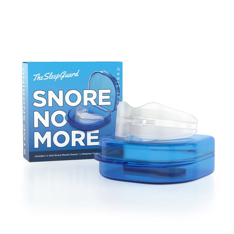 TheSleepGuard | Stop Snoring Solution Mouth Guard x1 | Sleep Aid and Snore Stopper | Best Anti Snoring Device, Mouthpiece & Gum Shield | Anti Snore Relief | Restful Sleep at Night for Men and Women - BeesActive Australia
