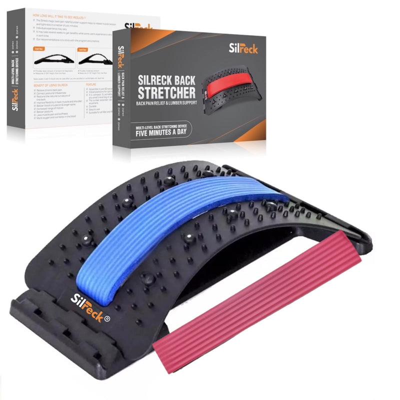 Silreck Back Stretcher-Back Massager | Back & Shoulder Massager for Woman & Man- Lower & Upper Muscle Posture Corrector-Fitness Equipment for Lumbar Support I Magnetic Stretcher for Pain Relief - BeesActive Australia