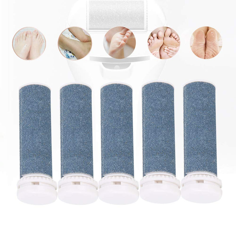 Extra Coarse 5 Refill Rollers for Electric Callus Remover, Foot Care Pedicure File Tools, Washable Coarse Replacement Rollers - BeesActive Australia