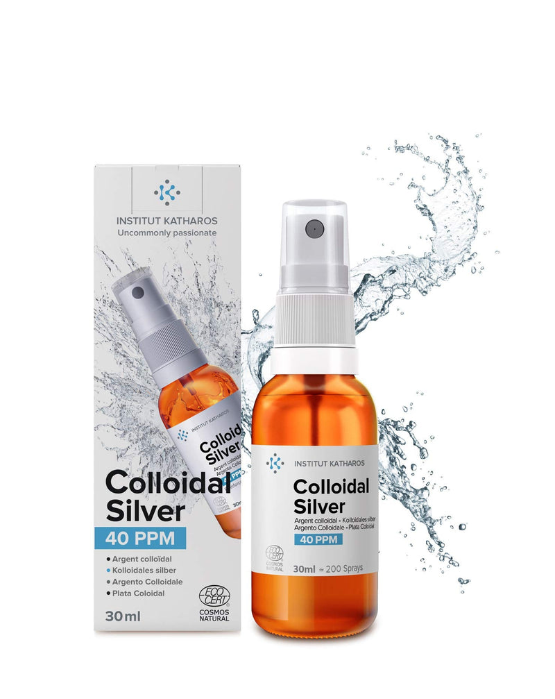 Premium Colloidal Silver Spray 40 PPM 30ml ? 100% Natural ? Superior Concentration, Smaller Particles = Better Results ? Certified by 3 Independent Laboratories ? Choose a Specialist - BeesActive Australia