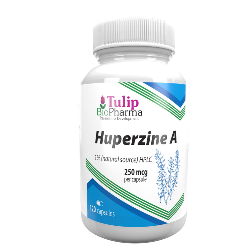 Huperzine A 250mcg 120 Capsules, 3rd Party lab Tested, High Strength Supplement, Gluten and GMO Free - BeesActive Australia
