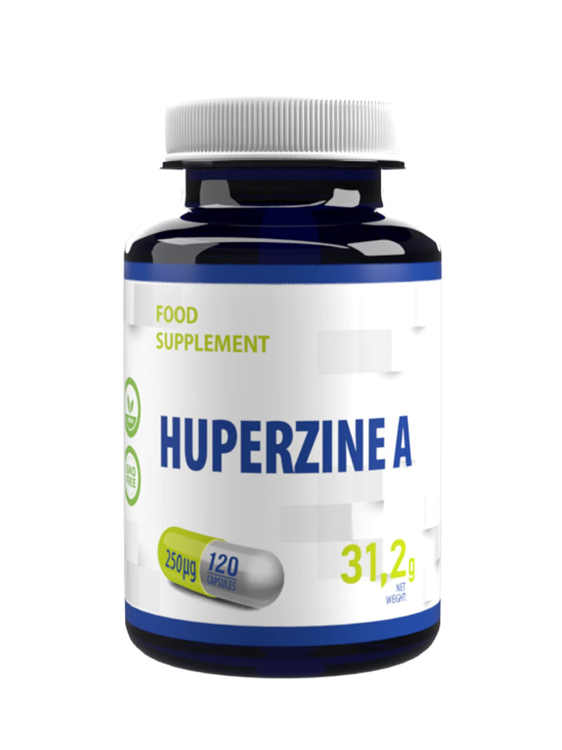 Huperzine A 250 mcg 120 Vegan Capsules, 3rd Party lab Tested, High Strength Supplement, Gluten and GMO Free - BeesActive Australia