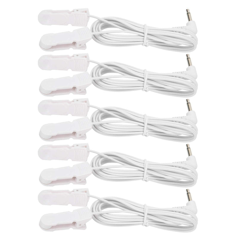 01 02 015 Durable TENS Wire, Electrode Lead Wire, 5Pcs Easy To Carry Easy To Operate for Travel Family Outdoors Home - BeesActive Australia