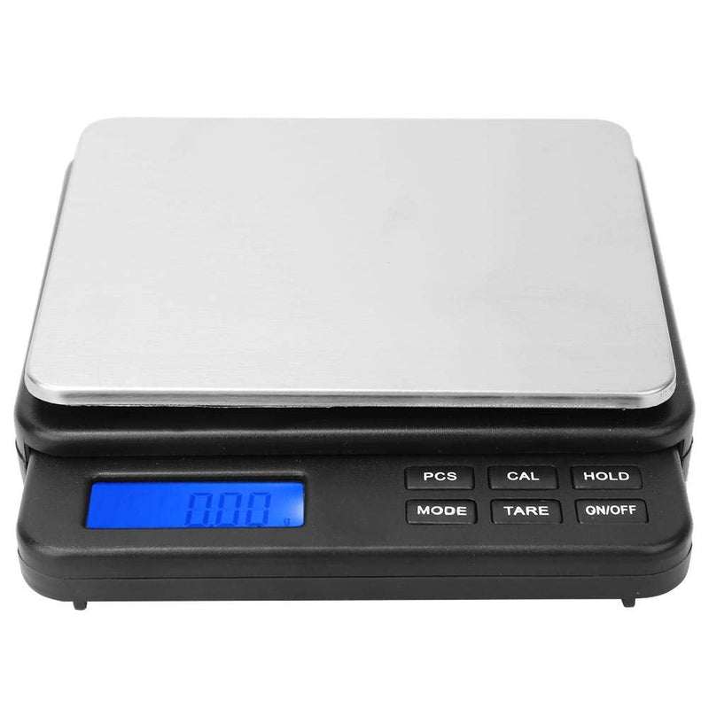 Weighing Scale 1000g/0.01g High Precision Digital Mini Scale,Kitchen Scale Electric Scale,for kitchens, laboratories,etc(Black) - BeesActive Australia