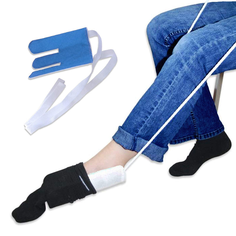 Dressing aid for socks and stockings, sock puller, sock dressing aid for elderly, disabled - BeesActive Australia