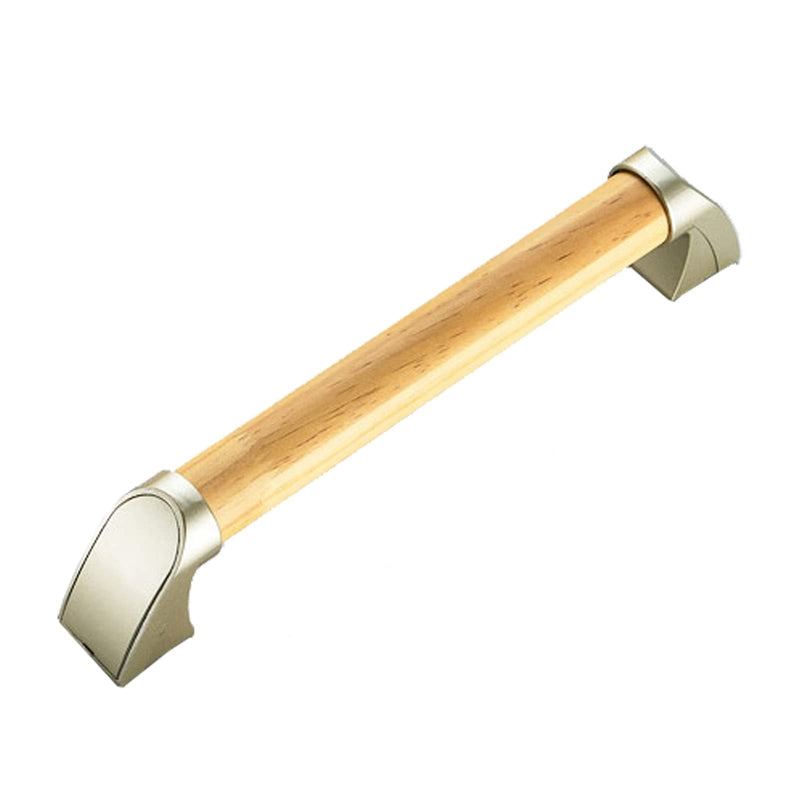 BANGSUN Wooden Grab Bar Bathroom Grab Rails Bath Showers Disabled Elderly (Wood color, 30cm) A Light Gold - BeesActive Australia