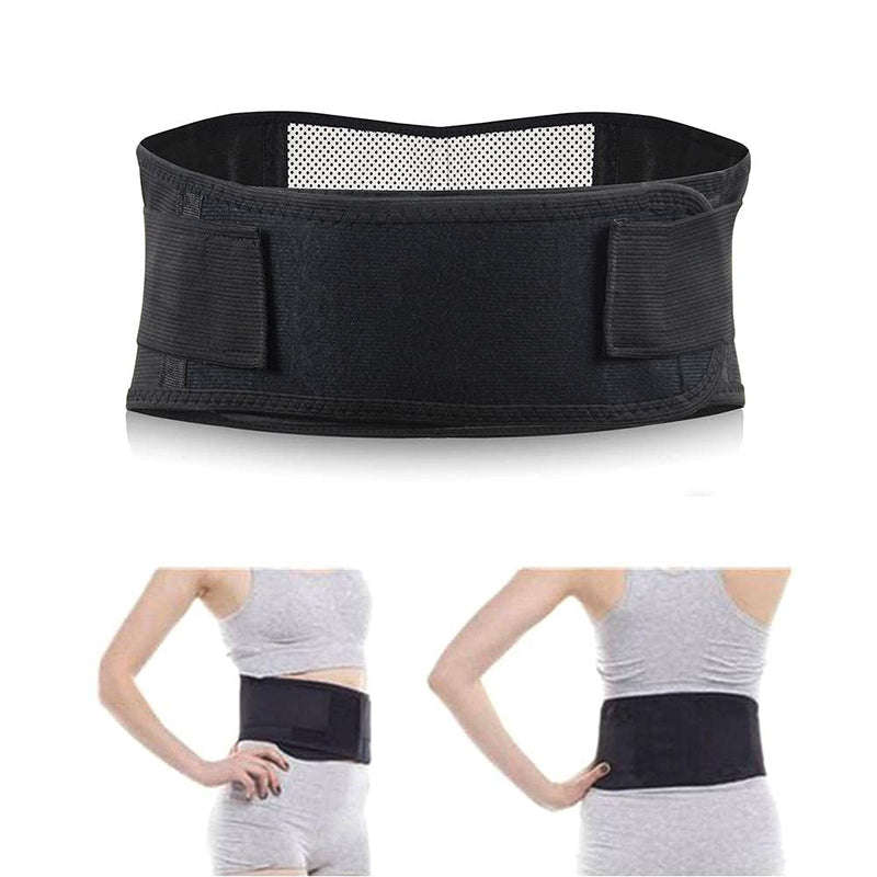 Cyancld Magnetic Self-Heat Lower Back Brace Belt Waist Belt Adjustable Lumbar for Pain Relief - BeesActive Australia