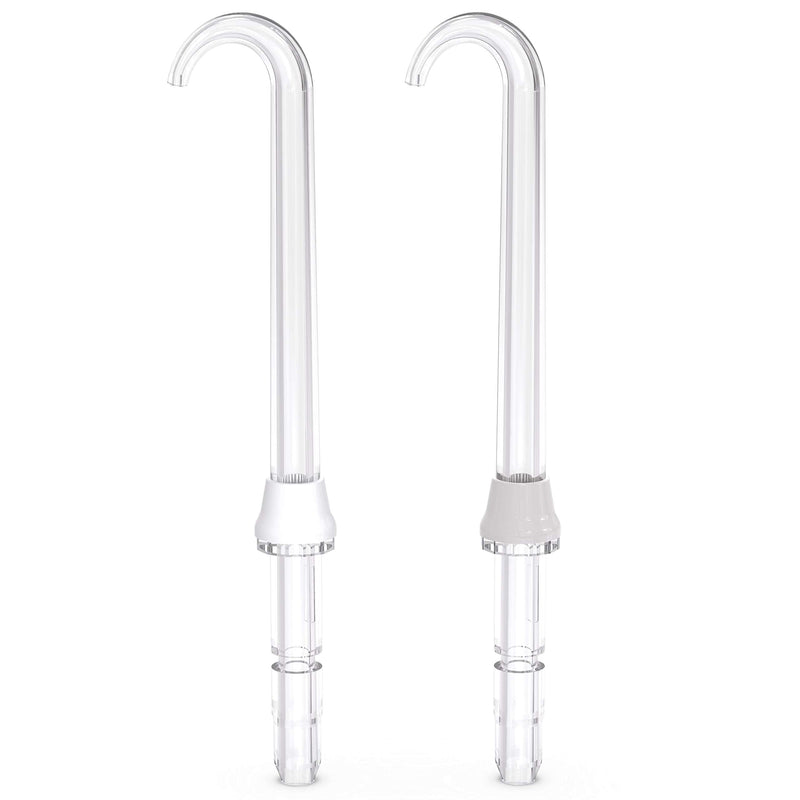 Waterpik DT-100E Implant Denture Replacement Tips Water Flosser Tip Replacement, Clear, 2 Count - BeesActive Australia