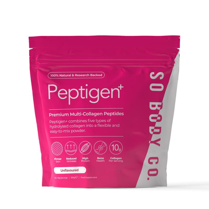 Peptigen+ | 5 Types of Collagen | Collagen Peptides, Collagen Powder, Marine Collagen Powder, Collagen Hydrolysate, Collagen Supplement (1) 1 - BeesActive Australia