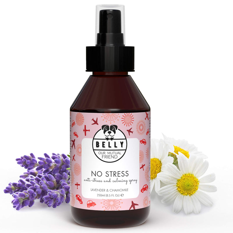 Belly Anxiety Relief for Dogs Spray - 250ml - Dog Calming Spray - Calming Spray for Dogs and Cat Anxiety Relief - Anxiety for Dogs and Calm Spray for Dogs - Calming Spray for Cats Anxiety