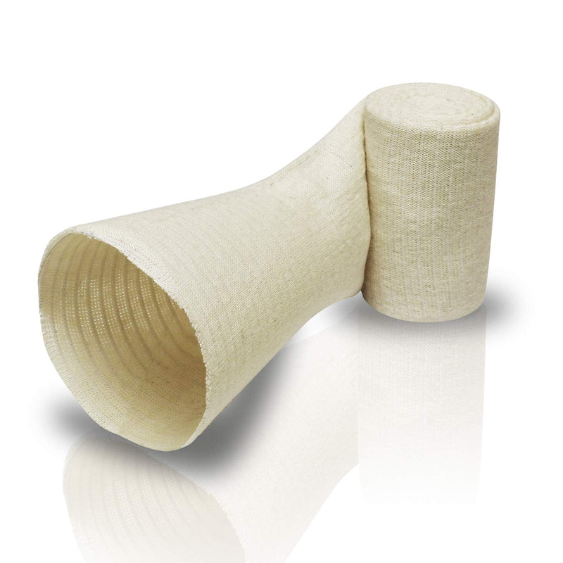 RE-GEN Tubular Compression Fit Elasticated Support Bandage Dressng - Size D (7.5cm) for Limb Circumference 20-24cm - 1m Length - BeesActive Australia