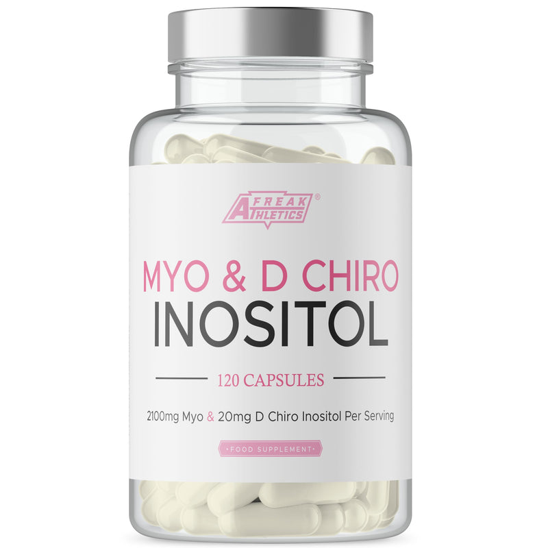 Myo Inositol & D Chiro Inositol - Supports Women with PCOS - Promotes Hormonal Balance & Normal Ovarian Function - 120 Capsules - BeesActive Australia