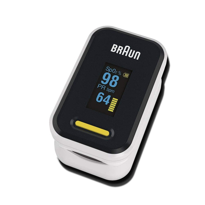Braun Pulse Oximeter 1 (Oxygen Saturation, Blood Oxygen Levels, Clinically Accurate, Certified Medical Device) YK-81CEU - BeesActive Australia