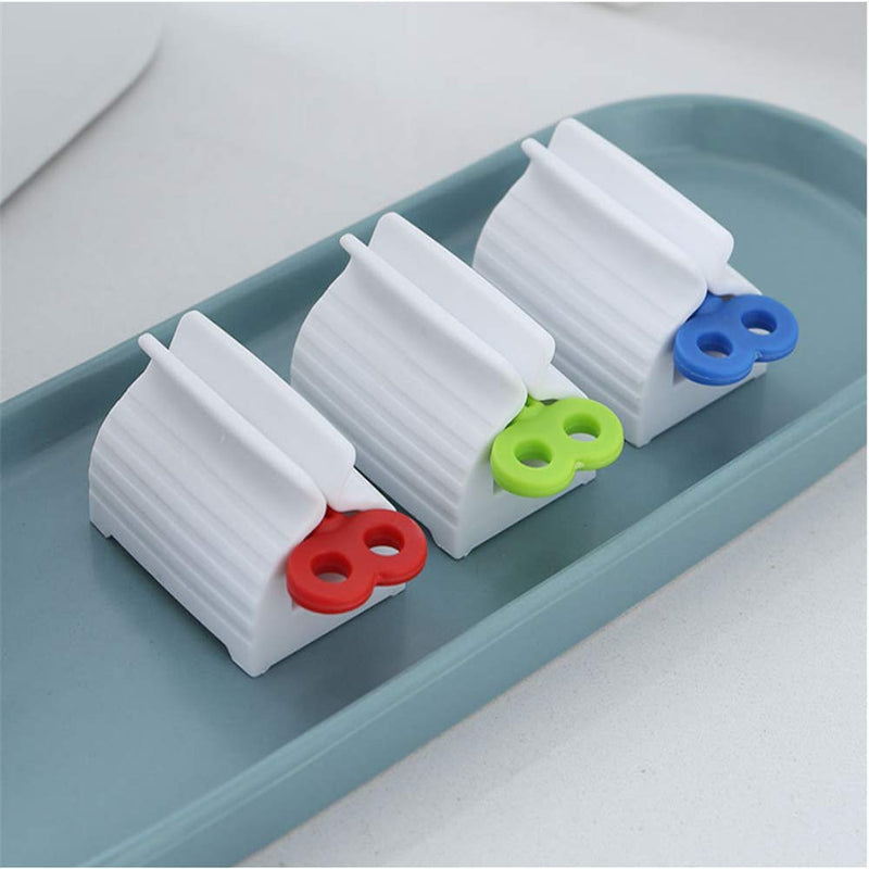 3 Pcs Toothpaste Squeezer, Toothpaste Seat Holder Stand and Dispenser Bathroom Toothpaste Creams Ointment - BeesActive Australia