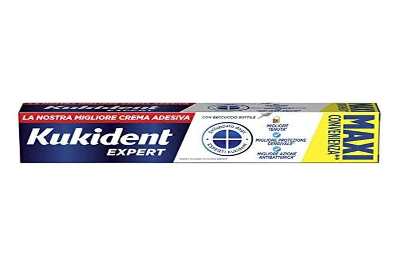 Kukident Expert Crema Adesiva per Dentiere Totali e Parziali Ottima Tenuta, 57g - BeesActive Australia