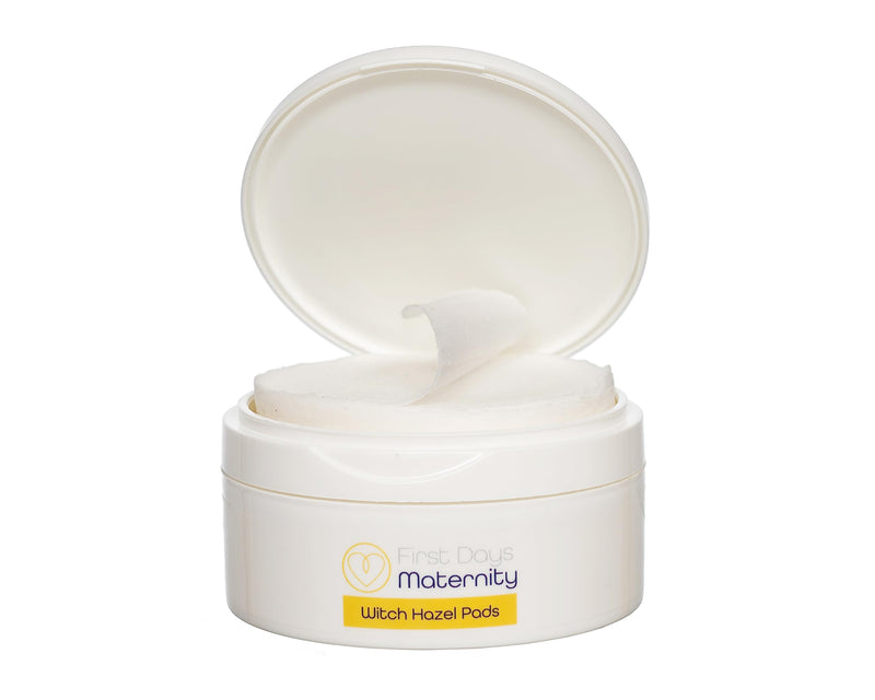 First Days Maternity - Witch Hazel Pads - Witch Hazel Postpartum Pads for Perineal Discomfort - Thick, Absorbent, Gentle on Skin - Postpartum Essentials - Made in the UK - 40 Postnatal Pads 40 Count (Pack of 1) - BeesActive Australia