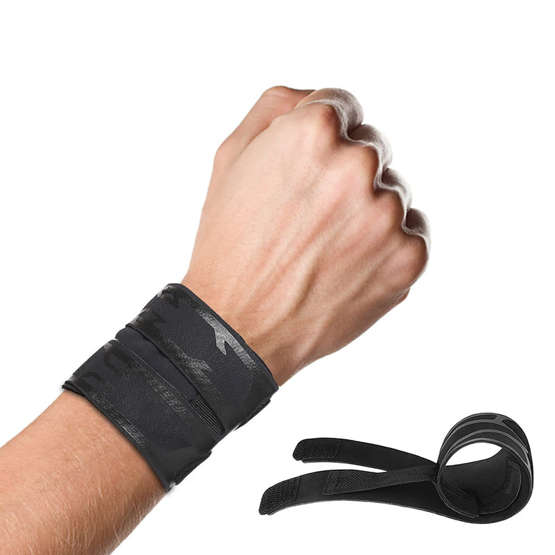 Milec Wrist Brace for Carpal Tunnel, Adjustable Ultra Thin Compression Wrist Wraps Wrist Support for Tendonitis and Arthritis Wrist Straps Pain Relief for Men Women, Working Out, Weightlifting - Black - BeesActive Australia