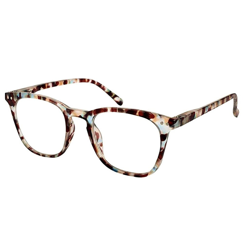 JiSoo Reading Glasses Women/Men Designer Readers, Ladies Reading Glasses with Spring Hinge A-multicolor 2.0 x - BeesActive Australia