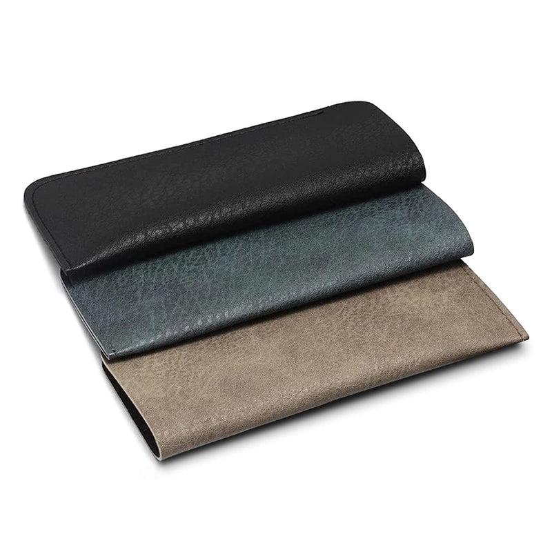 Eyeglasses Case 3 Pack, Reading Glasses Case Slim Soft Spectacles Pouch Spectacles Bag for Women Men Kids - BeesActive Australia
