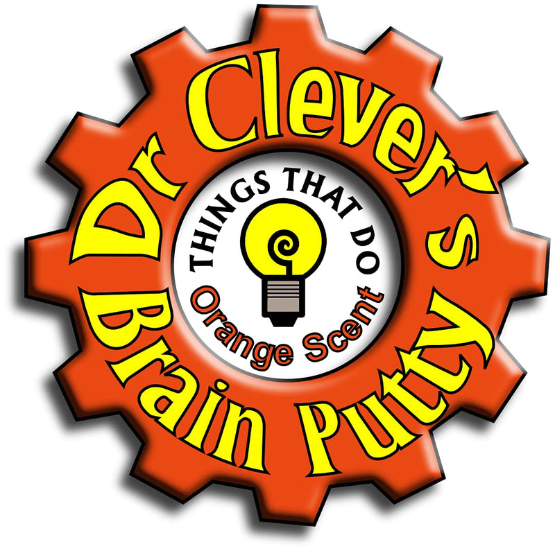 Stress Putty | Sensory Relief | Fidget Toy | Relax and Concentrate | Easy Orange Scented 20g tin by Dr Clever™ - BeesActive Australia