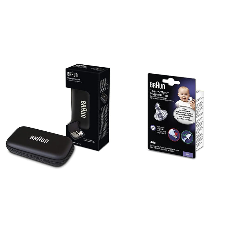 Braun Protective Storage Case & Thermoscan Lens Filters for Ear Thermometers + Lens Filters - BeesActive Australia