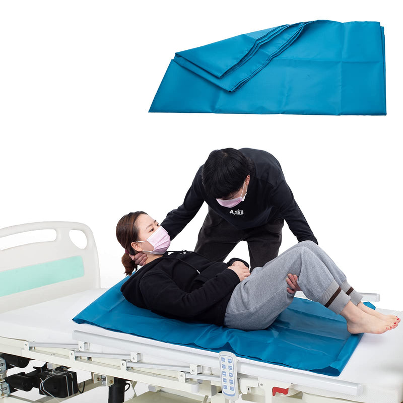[LOSCHEN] Tubular Slide Sheet for Patient Transfer, Sliding Draw Sheets to Assist Moving Elderly - for Cars, Vehicles, Wheelchairs and Bed Transfers - Hospitals & Home Care (28"x47"(72x120cm), Blue) 28"x47"(72x120cm) Green - BeesActive Australia