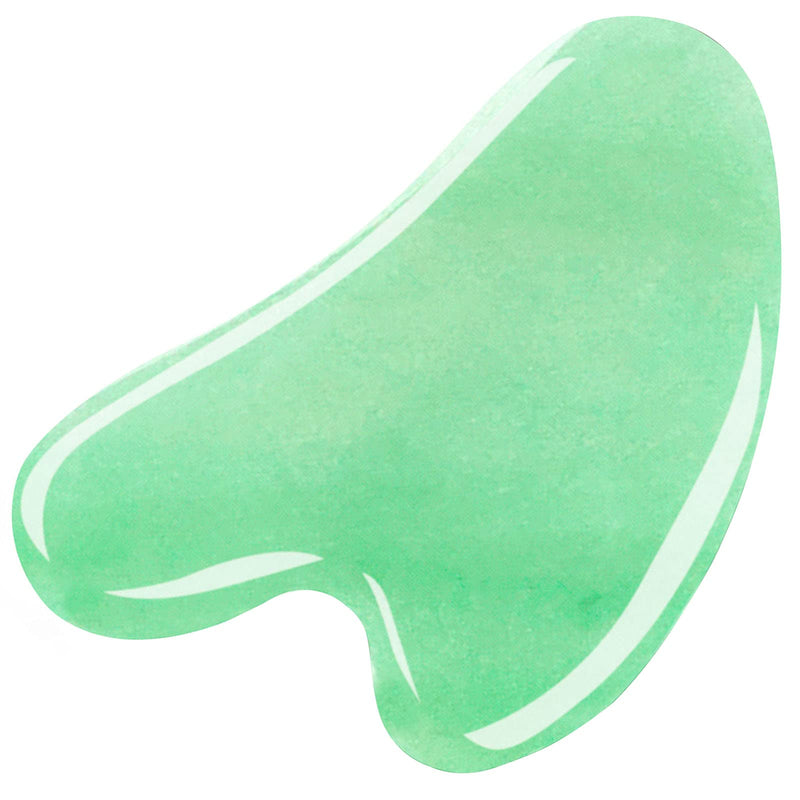 Gua Sha Massage Tool, Natural Jade Gua Sha Stone for Face Massager SPA Skin Caring, Face Sculptor for Eyes, Jawline, Neck and Body Muscle Relaxing and Relieve, Anti-Wrinkle and Anti-Aging - BeesActive Australia