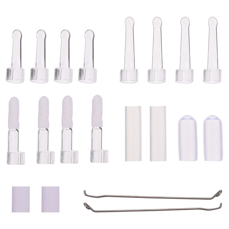 Healifty 3 Sets Ear Cleaner Tips Heads Ear Wax Removal Tool for Ear Cleaning Otoscope Replacement Accessories - BeesActive Australia