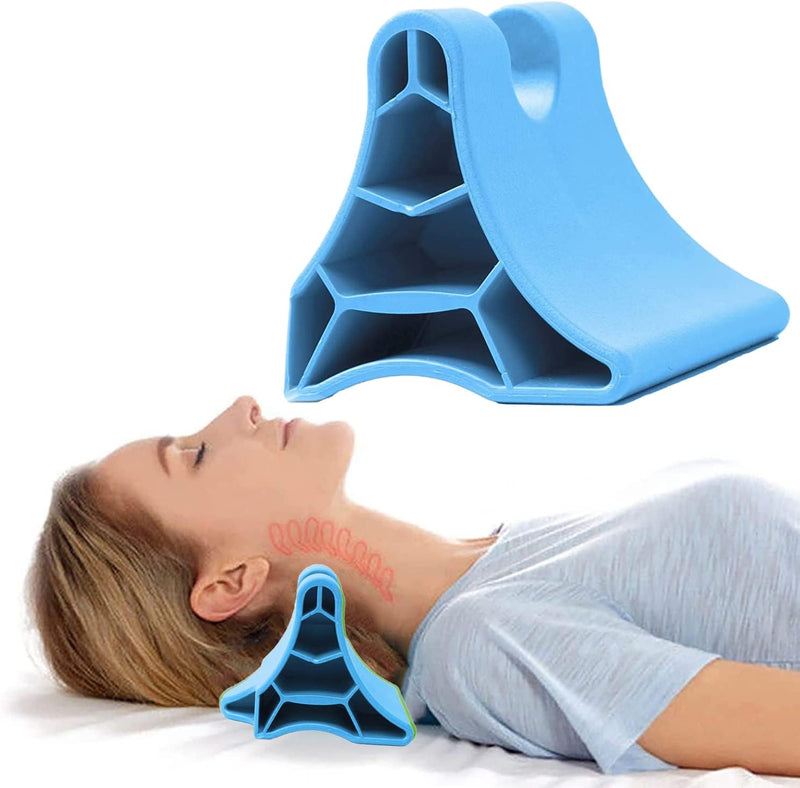 XEMZ Occipital Release Tool, Portable Body Trigger Point Massager Suboccipital Release Device, Neck Shoulder Pain Muscle Release Tool Manual Back Massager, Tension Headache Migraine Reliever (Green) Green - BeesActive Australia