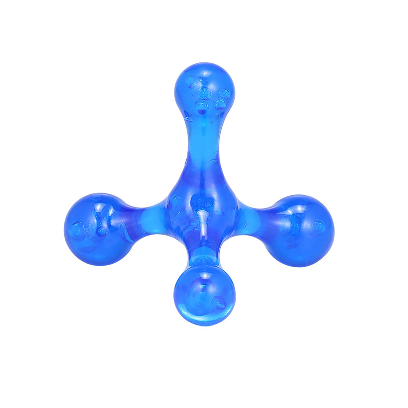 Layhou 4 Point Trigger Point Massager Trigger Point Reflexology Body Massager Trigger Point Body Massager for Back, Neck, Arms and Legs Blue - BeesActive Australia