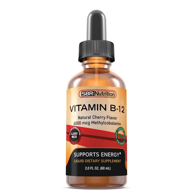 MAX Absorption, Vitamin B12 Sublingual Liquid Drops, 6000mcg Methylcobalamin Per Serving, 60 Servings, Non-GMO, Vegan Friendly - BeesActive Australia