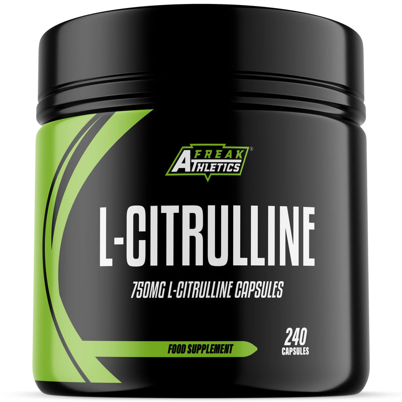 L-Citrulline 240 Capsules - 750mg Capsules / 1500mg Per Serving - High Strength Amino Acid for Muscle Performance & Recovery - BeesActive Australia