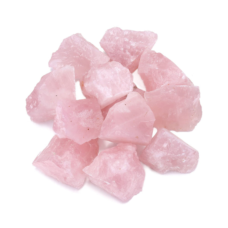 CrystalTears Rose Quartz Crystal Rough Stones Bulk Natural Raw Rock Quartz Healing Crystals Gemstones for Reiki Healing, Tumbling, Cabbing, Polishing, Wire Wrapping, Fountain Rocks, Decoration - BeesActive Australia