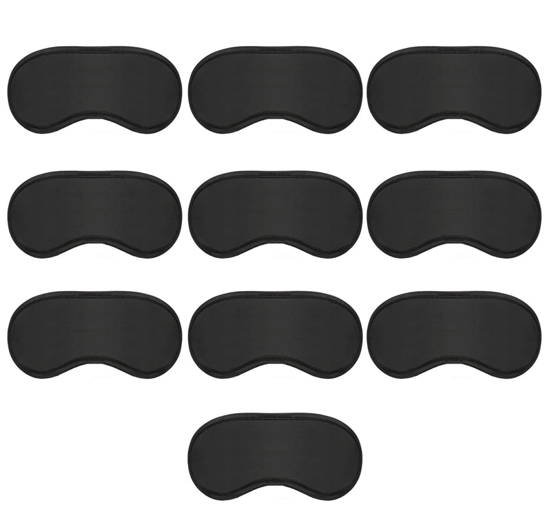 10 Pack Sleeping Eye Mask Sleep Blindfold for Women & Men, Blackout Eye Shade Cover for Travel, Nap, Game 10 - BeesActive Australia