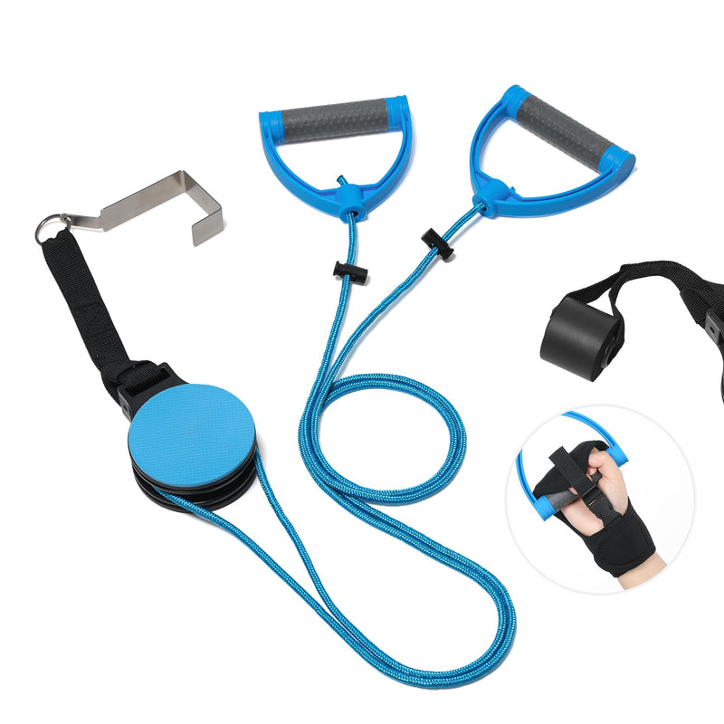 Fanwer Shoulder Pulley, Overhead Shoulder Pulley for Physical Therapy, Over the Door Exercise Pulley Device for Rotator Cuff Recovery & Frozen Shoulder Arm Rehabilitation. Shoulder Rehab Pulley System - BeesActive Australia