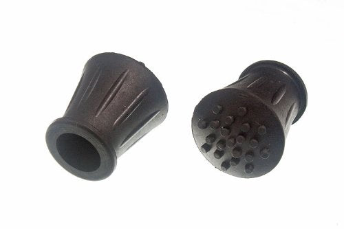 One Stop DIY 2 X Walking Stick Crutch Frame Ferrules Black Rubber 5/8 Inch 15mm Id NEW - BeesActive Australia