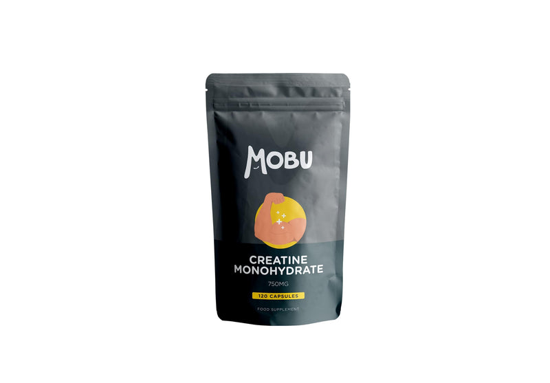 Creatine Monohydrate Capsules 750mg (3000mg Per Serving) - 120 Capsules - Boost Muscle Mass, Bulk & Strength - Supports Increased Energy & Performance - Pre Workout Supplement for Men & Women | MOBU - BeesActive Australia