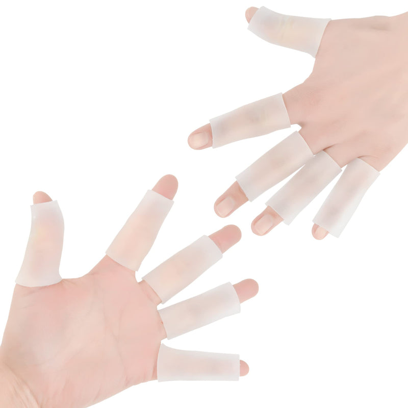 Gel Finger Sleeve , Finger Cot Protectors, Relief from Pain of Finger Tips Cracked, Arthritis, Avoid Biting Your Fingers - BeesActive Australia